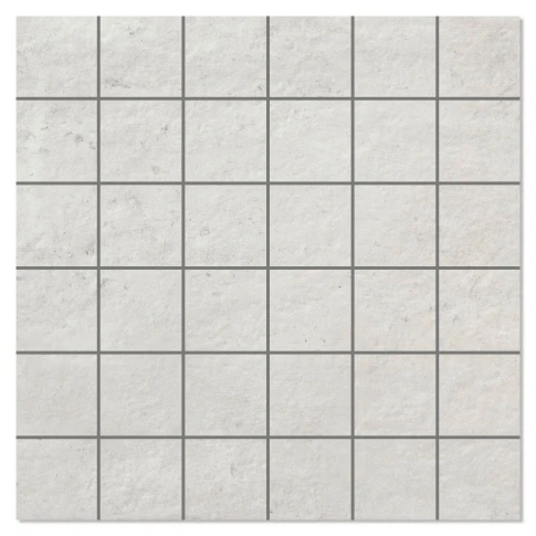 Mosaik Klinker Zeed  Ljusgrå Matt 30x30 (5x5) cm